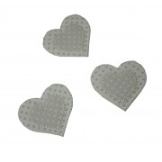 Iron-On Patch - Turtledove Hearts